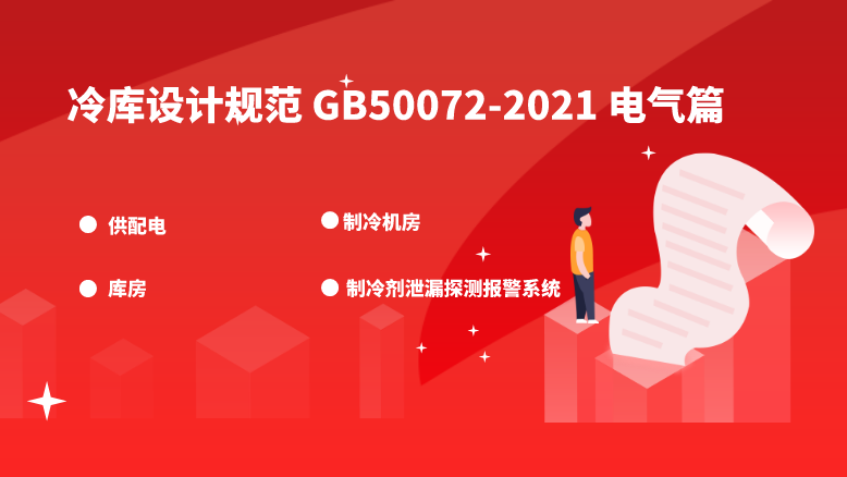 冷庫設計規范 GB50072-2010電氣篇目錄展示